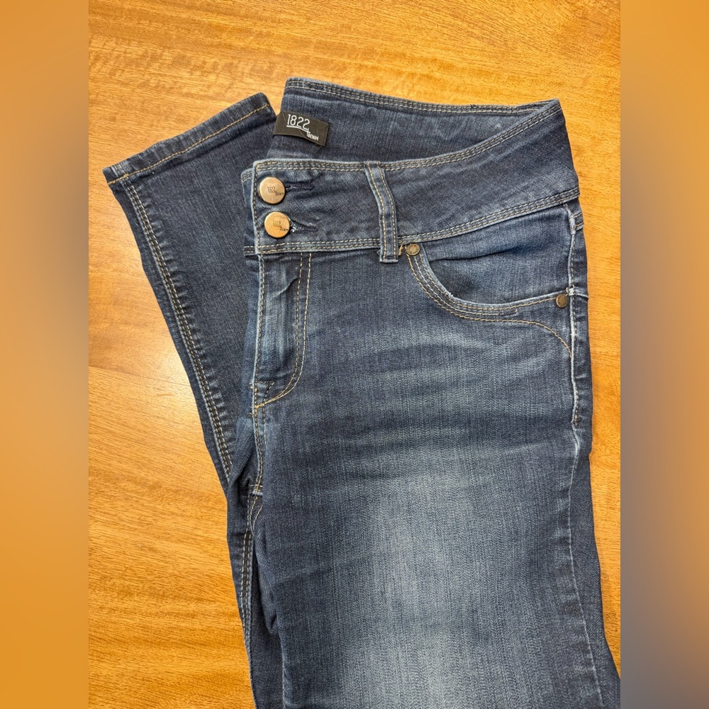 1822 Denim Women's Classic Blue Skinny Jeans